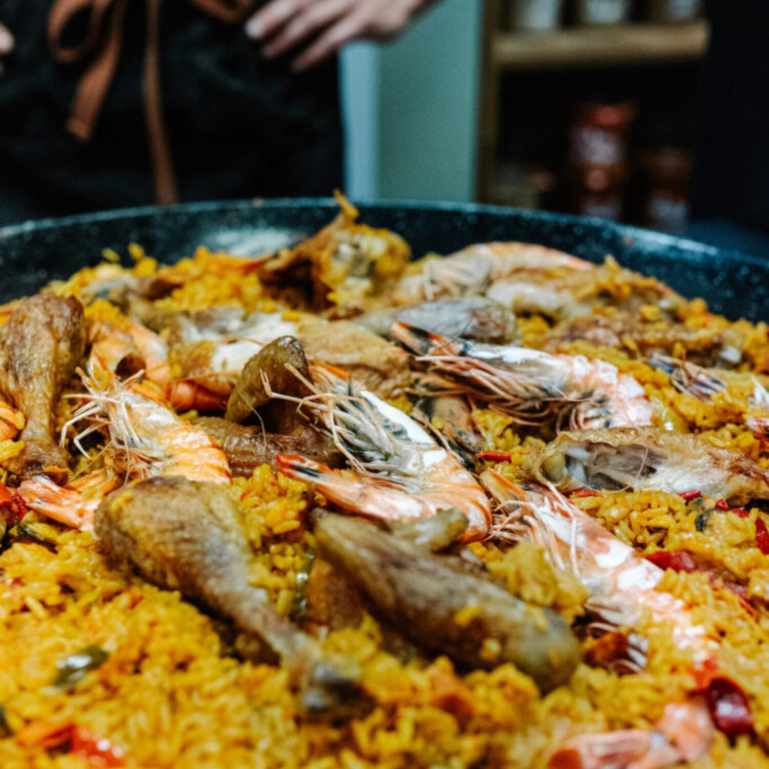 paella-maison-buffet-traiteur-hugo-seignosse