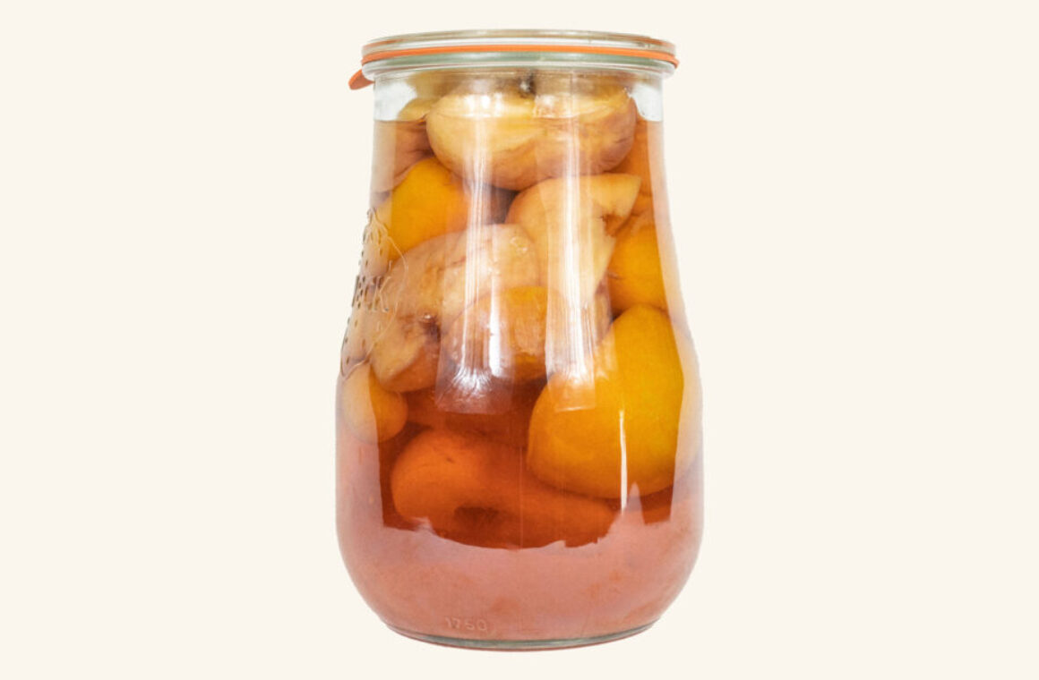 Fruit d’été en sirop